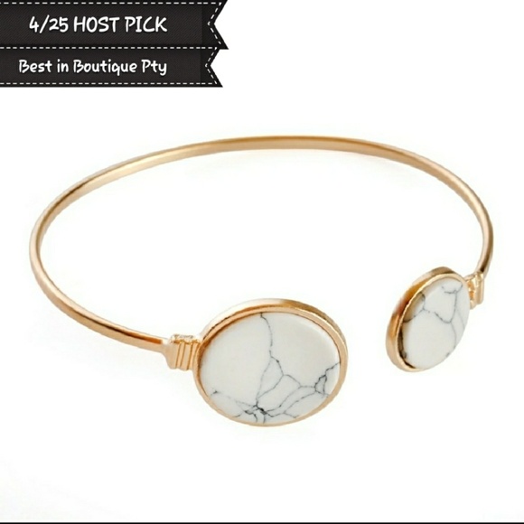 APRILLE Jewelry - HOST PICK🔸MARBLE STONE ARM BRACELET!